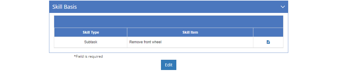 Initiatives > Develop > Enabling Objective Level -View Skill Basis Tab