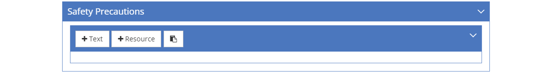 Test Items > Performance Job Sheet - Safety Precautions Tab