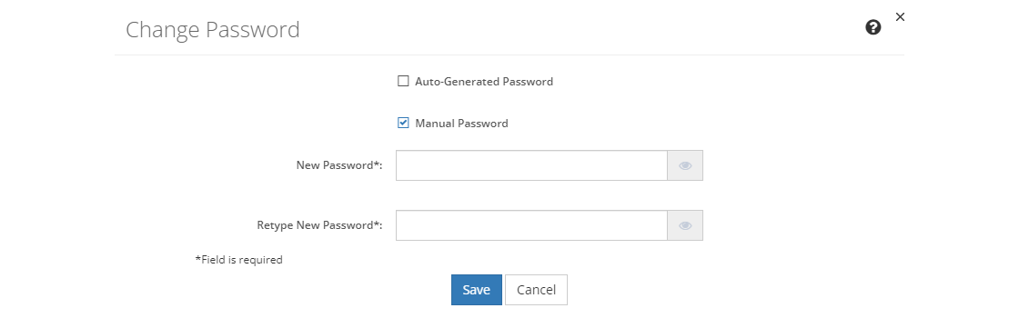 Change Password Change Password