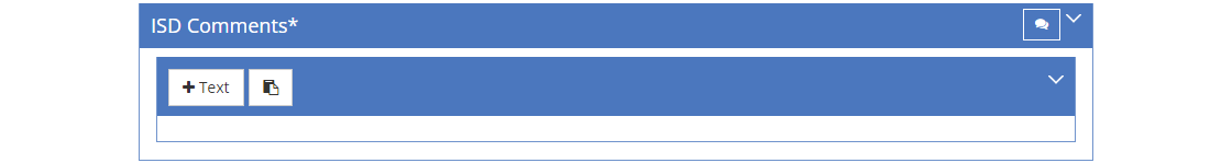 Design Considerations - ISD Comments Design Considerations - ISD Comments