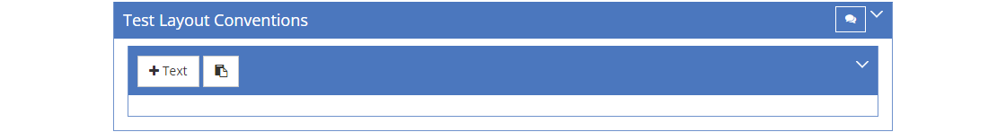 Design Considerations - Test Layout Conventions Design Considerations - Test Layout Conventions