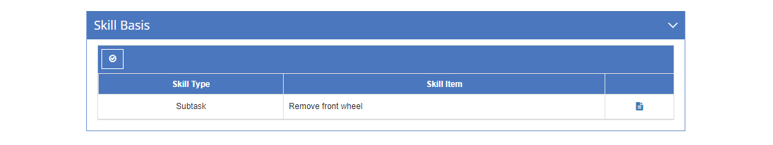 Objectives > Enabling Objective Detail Screen - Skill Basis Tab Objectives > Enabling Objective Detail Screen - Skill Basis Tab