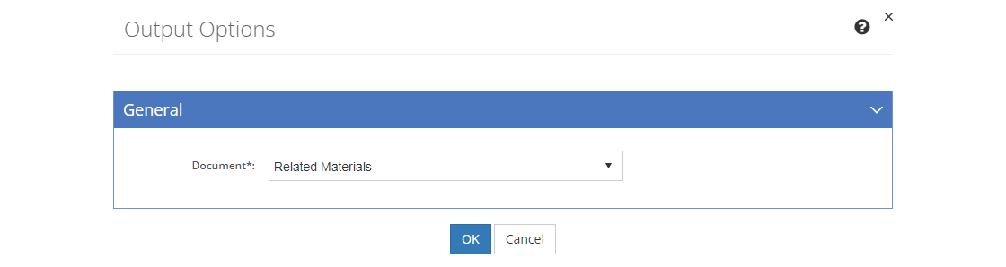 Library Output Options - General Tab Library Output Options - General Tab