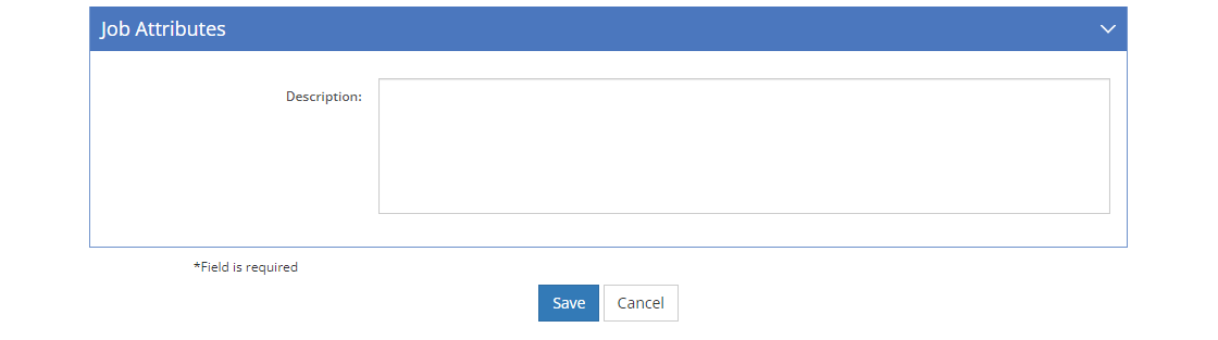 Task Analysis > Skill Detail Screen - Edit Job Attributes Tab Task Analysis > Skill Detail Screen - Edit Job Attributes Tab