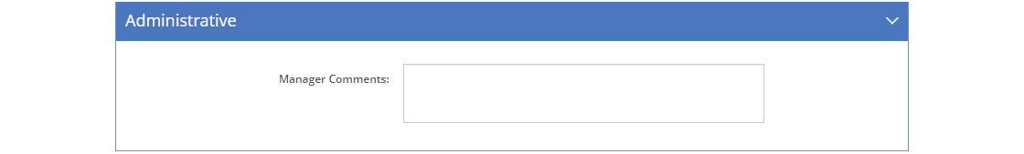 User Detail Screen - Administrative Tab User Detail Screen - Administrative Tab
